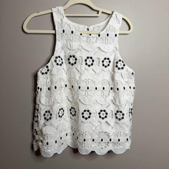 Anthropologie HD in Paris Walina lace Top Size Small - Picture 2 of 9